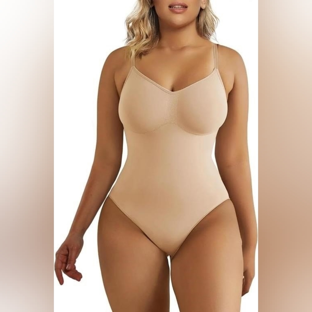 Nude Seamless Shaping Bodysuit with Light Support